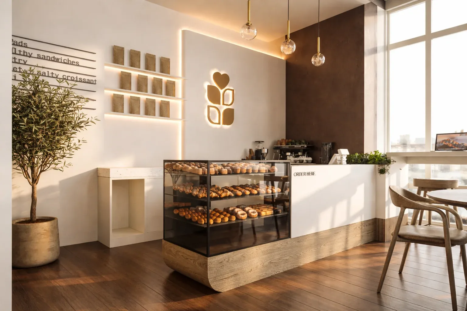 Healthy Snack Cafe Design