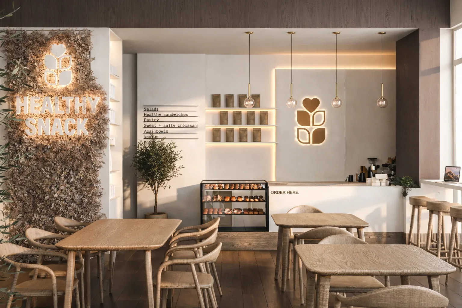 Full-width view for Healthy Snack Cafe