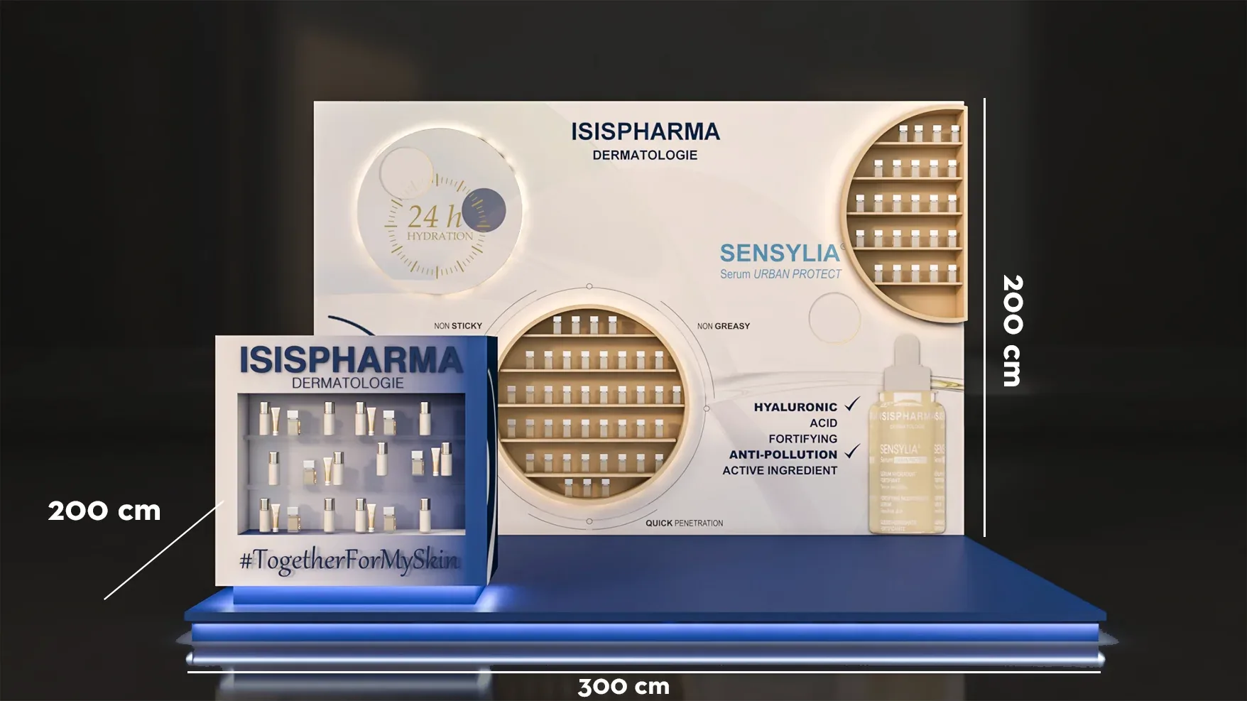 Full-width view for ISISPHARMA