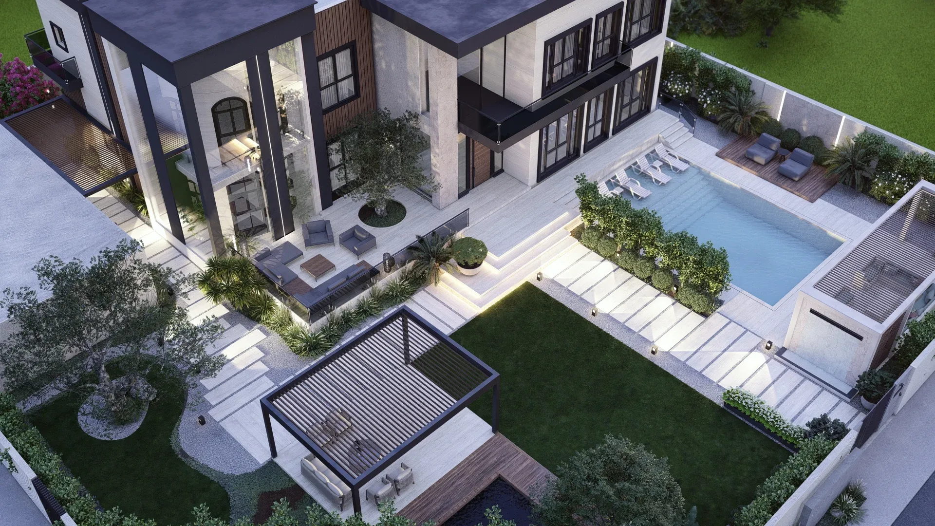 Full-width view for Villa 08 - Al Mizhar Grand Residence (Exterior)